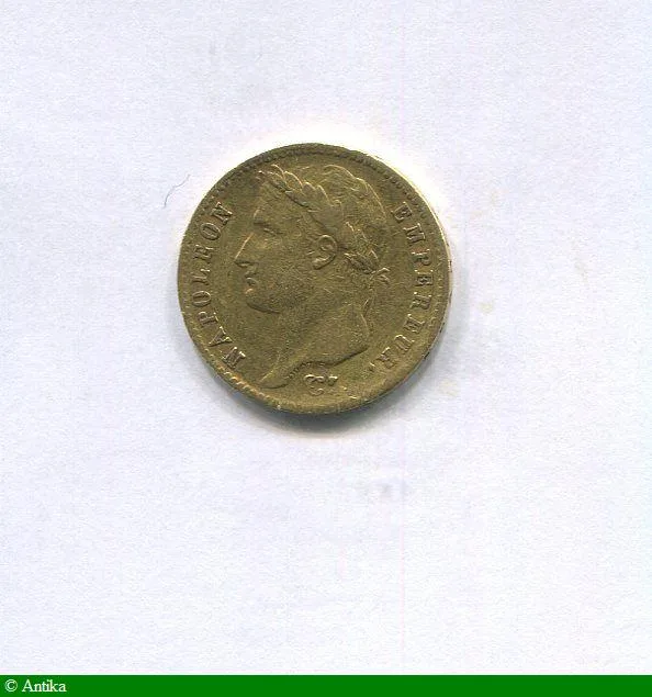 20 FRANCS OR NAP EMP revers EMPIRE
