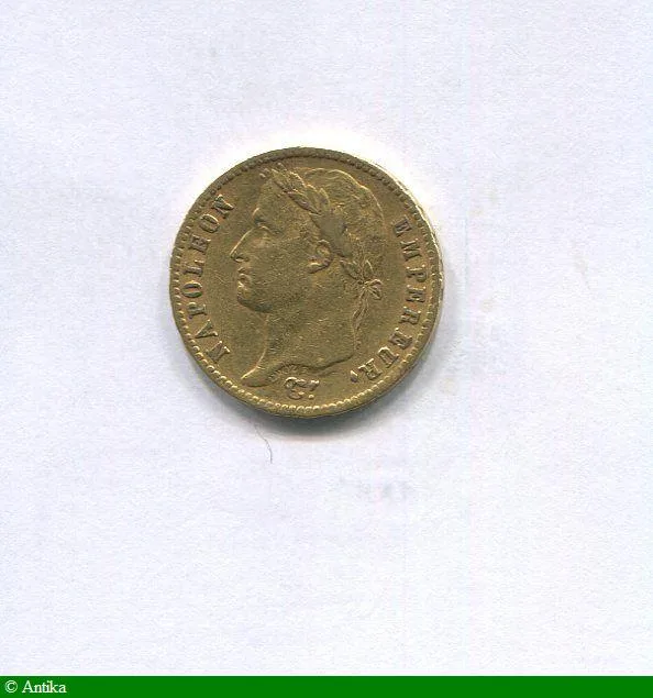 20 FRANCS OR NAP EMP revers EMPIRE