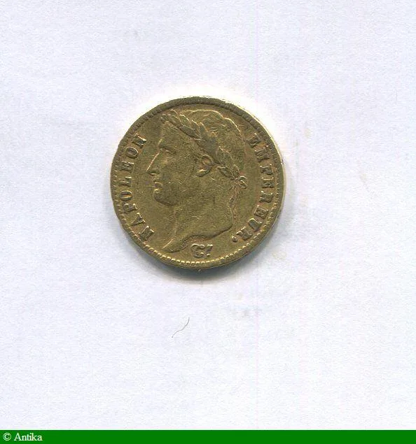 20 FRANCS OR NAP EMP revers EMPIRE