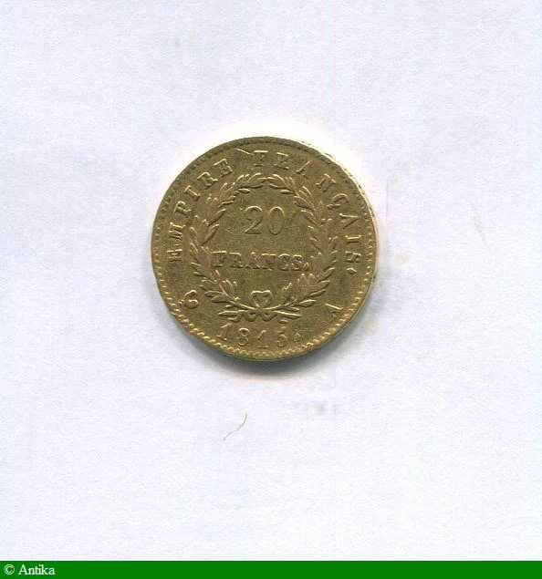 20 FRANCS OR NAPOLEON Ier