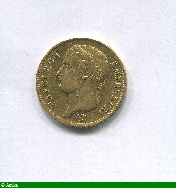 40 FRANCS OR NAP EMP revers EMPIRE