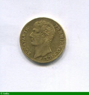 40 FRANCS OR BONAPARTE Ier CONSUL
