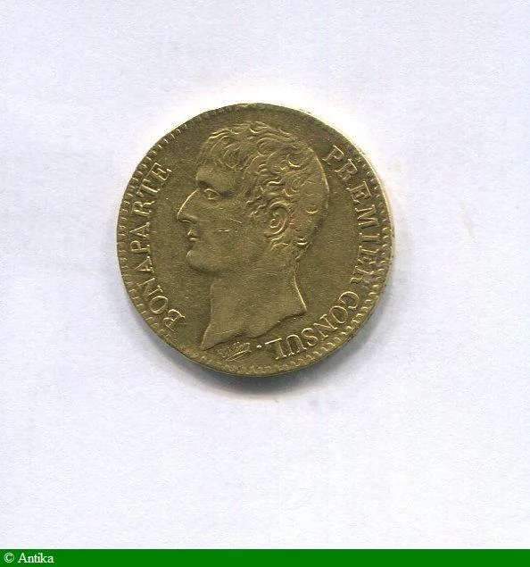 40 FRANCS OR BONAPARTE Ier CONSUL