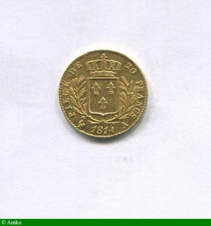 20 FRANCS OR Buste Habillé