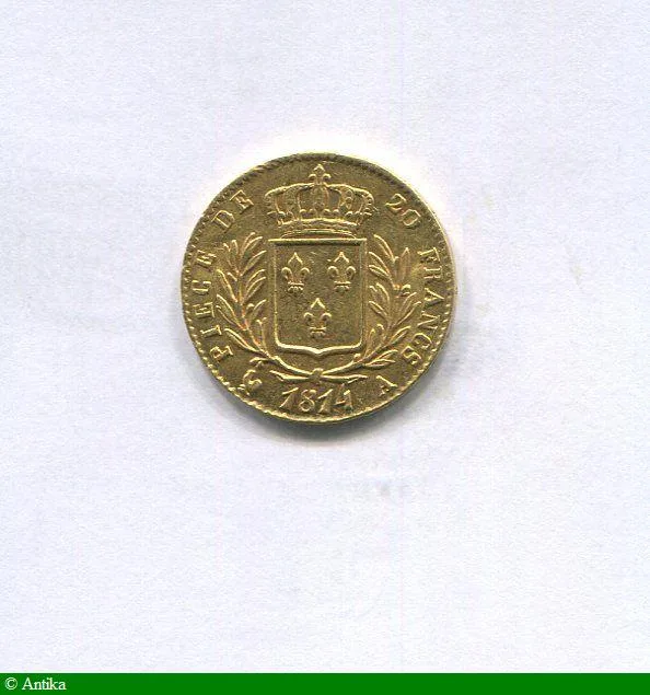 20 FRANCS OR Buste Habillé
