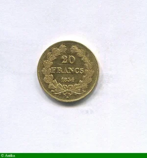 20 FRANCS OR T.L