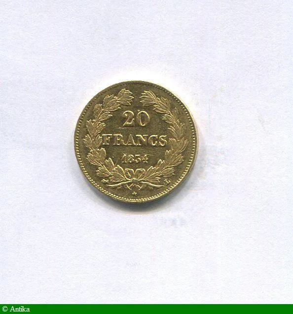 20 FRANCS OR T.L
