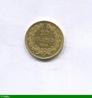 20 FRANCS OR T.L