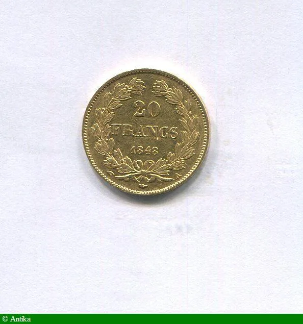 20 FRANCS OR T.L