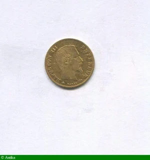 5 FRANCS OR NAP III T.N