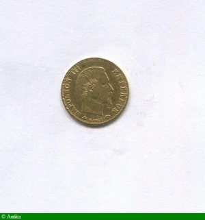 5 FRANCS OR NAP III T.N