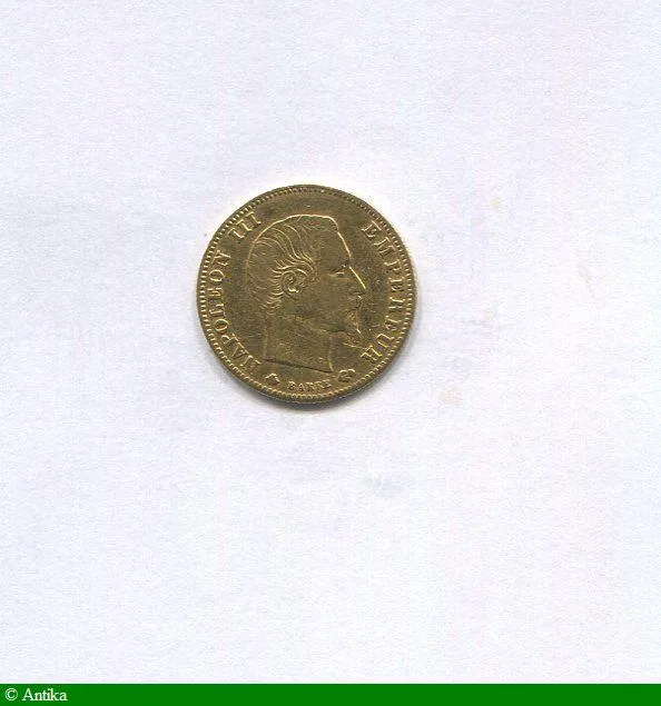 5 FRANCS OR NAP III T.N