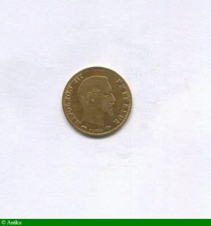 5 FRANCS OR NAP III T.N
