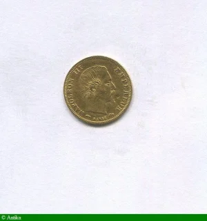 5 FRANCS OR NAP III T.N