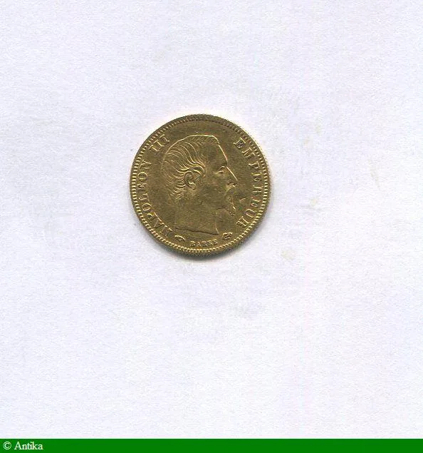 5 FRANCS OR NAP III T.N