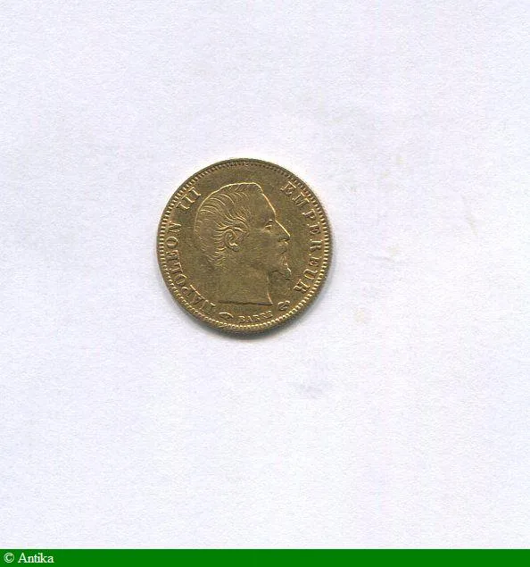 5 FRANCS OR NAP III T.N