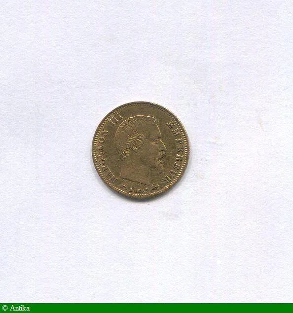 5 FRANCS OR NAP III T.N