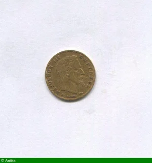 5 FRANCS OR NAP III T.L