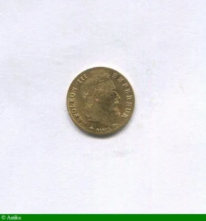 5 FRANCS OR NAP III T.L