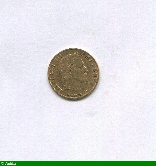 5 FRANCS OR NAP III T.L