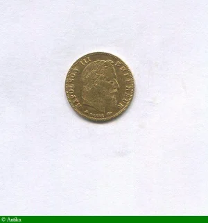 5 FRANCS OR NAP III T.L