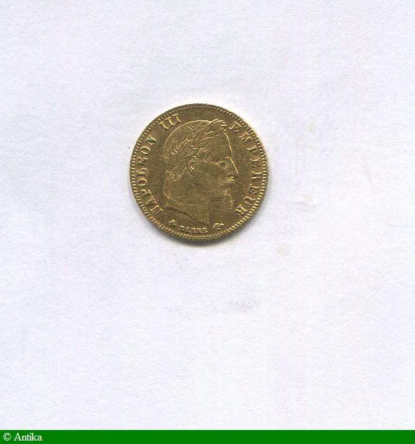 5 FRANCS OR NAP III T.L
