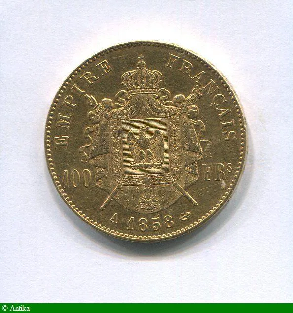 100 FRANCS OR NAP III T.N