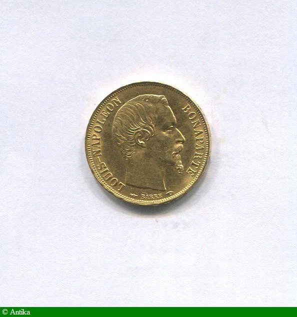 20 FRANCS OR LOUIS NAPOLEON BONAPARTE