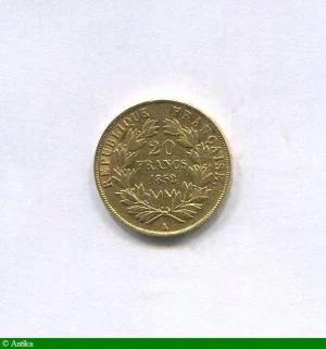 20 FRANCS OR LOUIS NAPOLEON BONAPARTE