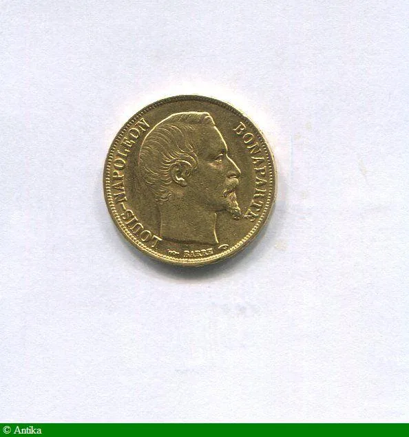 20 FRANCS OR LOUIS NAPOLEON BONAPARTE