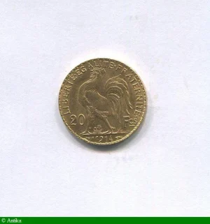 20 FRANCS OR MARIANNE