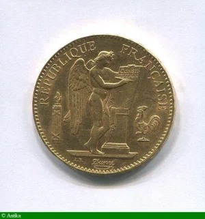100 FRANCS OR GENIE