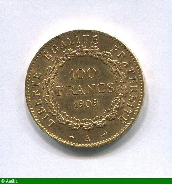 100 FRANCS OR GENIE