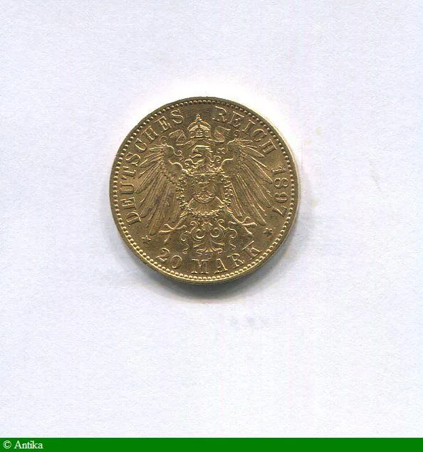 20 MARK GUILLAUME II A:Berlin 7,94 gr