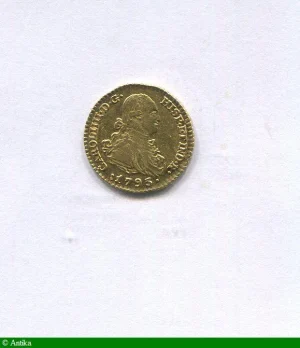 1 ESCUDO CHARLES IIII 3,30 gr Madrid