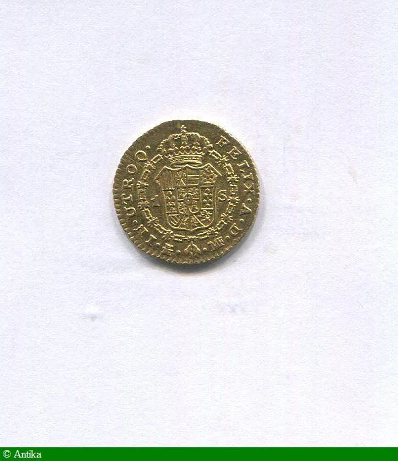 1 ESCUDO CHARLES IIII 3,30 gr Madrid