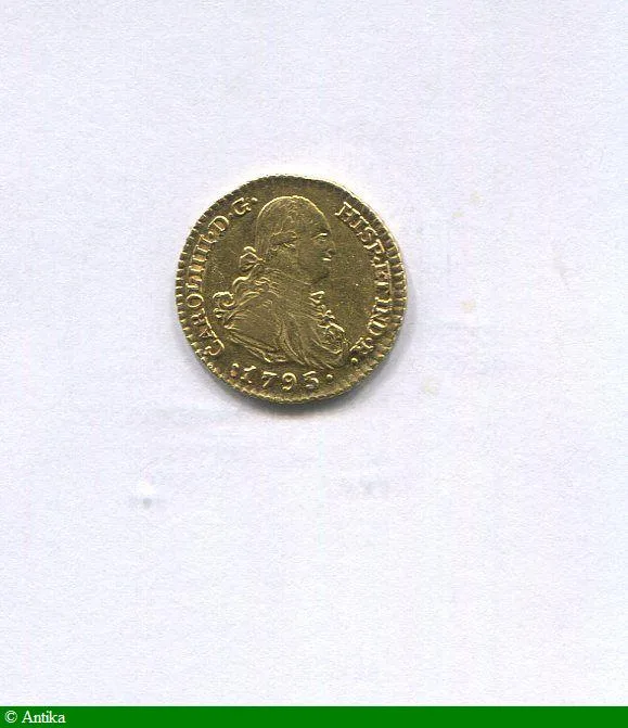 1 ESCUDO CHARLES IIII 3,30 gr Madrid