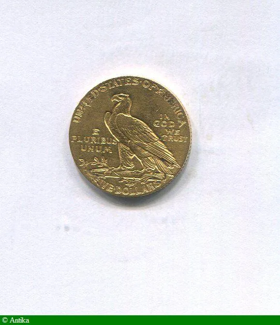 5 DOLLARS INDIEN 8,38 gr