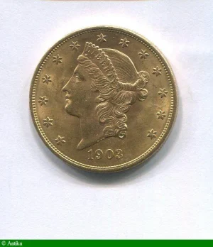 20 DOLLARS LIBERTY 33,45gr