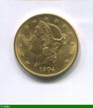 20 DOLLARS LIBERTY 33,40 gr