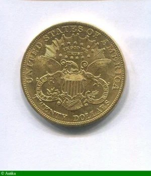 20 DOLLARS LIBERTY 33,40 gr