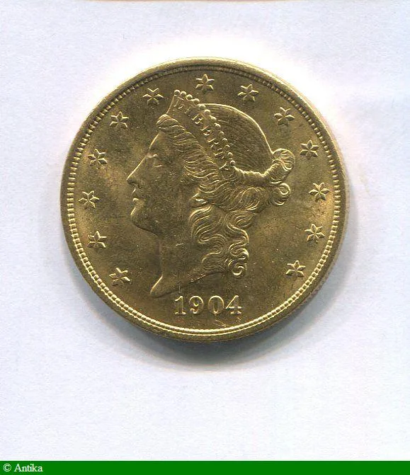 20 DOLLARS LIBERTY 33,40 gr