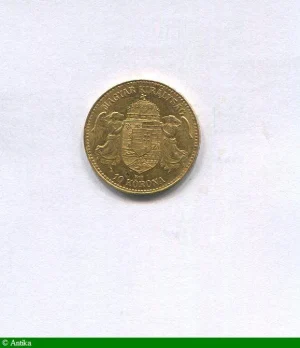10 KORONA François-Joseph Ier Kremnitz 3,40 gr