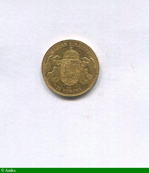 10 KORONA François-Joseph Ier Kremnitz 3,40 gr