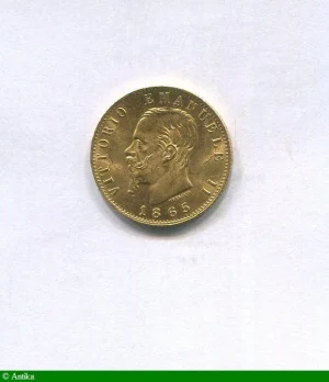 20 LIRE VICTOR EMMANUEL II 6,48 gr