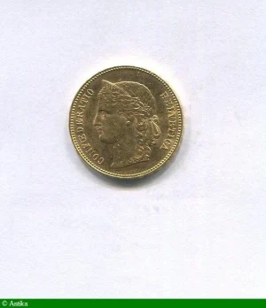 20 FRANCS Confédération HELVETICA Berne 6,45 gr