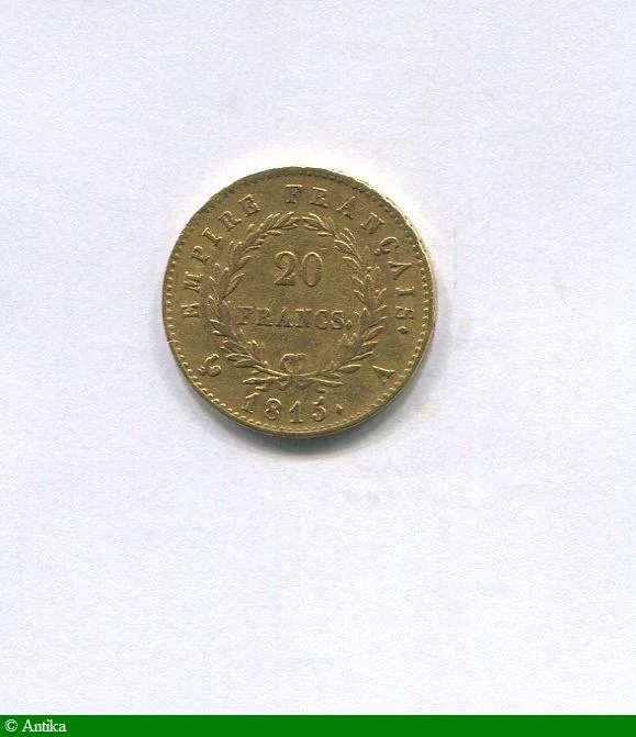 20 FRANCS OR NAPOLEON Ier