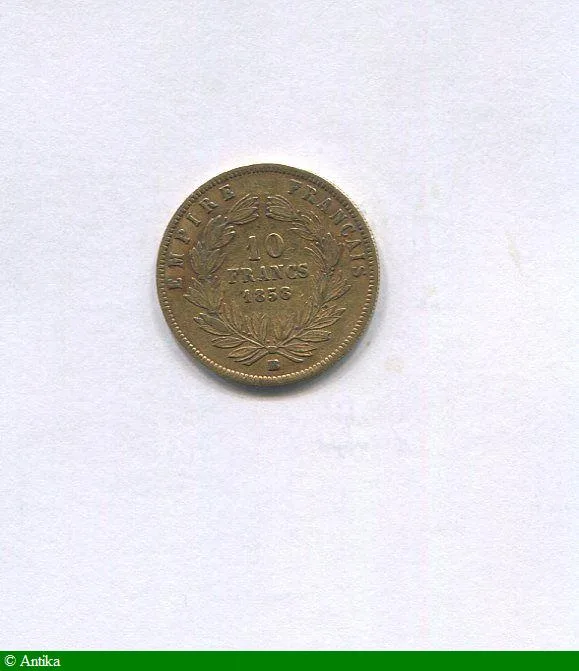 10 FRANCS OR NAP III T.N