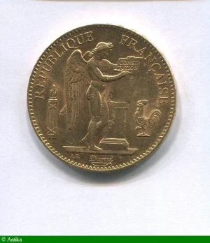 100 FRANCS OR GENIE