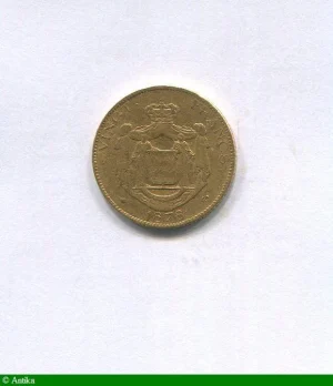 20 FRANCS OR CHARLES III 1856-1889